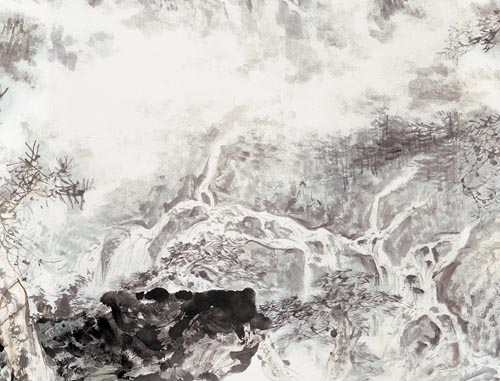张宝珠先生作品欣赏(中国山水画艺术网编辑)