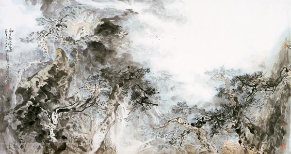 张宝珠先生作品欣赏(中国山水画艺术网编辑)