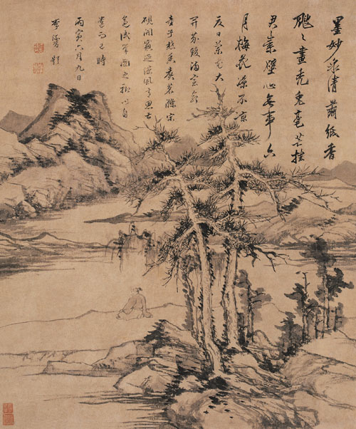 李流芳作品欣赏(中国山水画艺术网编辑)