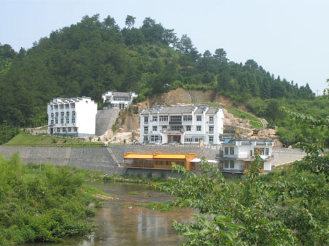 在建中的黄山于志学艺术园