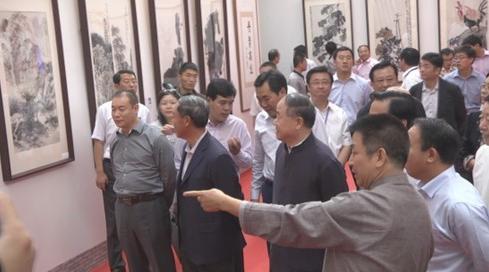 众多书画大家作品亮相第四届红高粱文化节