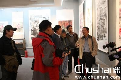 洛阳国画家协会进京展北京云峰美术馆开幕
