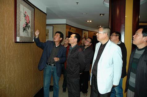 张全胜画展山东枣庄开幕