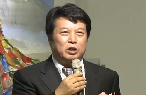 覃志刚55幅书画作品台湾台北展出