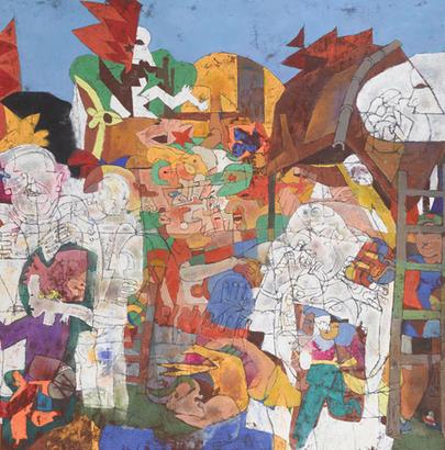 石虎书画大展本月11日在京启幕