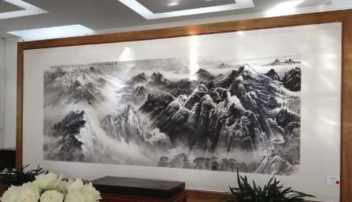 许钦松103幅山水画作品北京荣宝斋展出