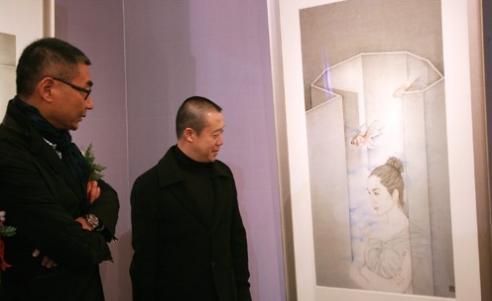 张译丹中国画作品展北京恭王府揭幕
