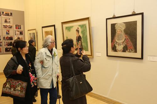 蒋采蘋画展呈现60年的艺术生涯