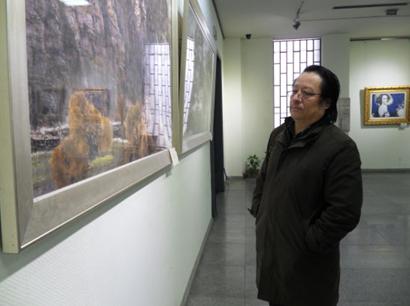 “艺无垠”绘画作品展河北美术馆开展