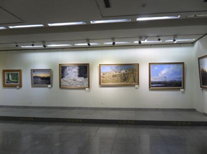 “艺无垠”绘画作品展河北美术馆开展