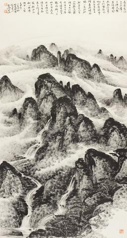 朱峰黄山画展16日广东深圳关山月美术馆开幕