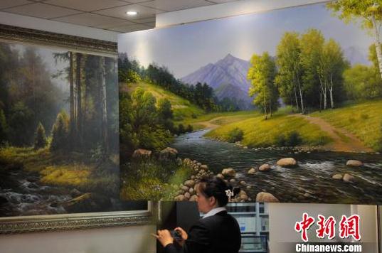 160幅作品亮相昆明朝鲜艺术家油画展