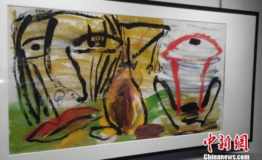 张玉文作品艺术回顾展山西景峰美术馆举行