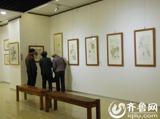 有凤来仪·四位名家书画精品展山东淄博开幕