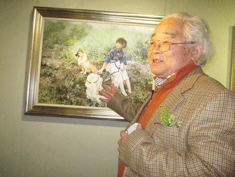 潘鸿海、高而颐油画作品展浙江杭州开幕