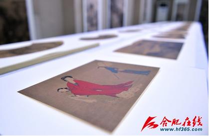 历代名家书画(复制品)巡展亮相安徽合肥