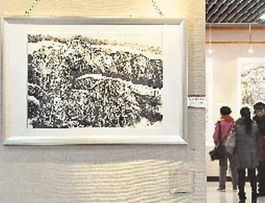 河南省美协中青年山水画家提名展郑州开展