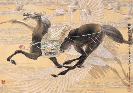 扬鞭·奋蹄 赵文元鞍马画新作展27日中国美术馆启幕