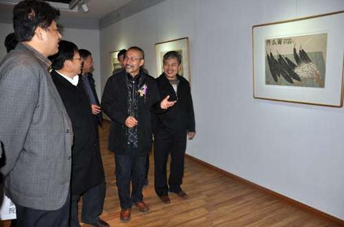 中国花鸟画写真展河北威县开幕