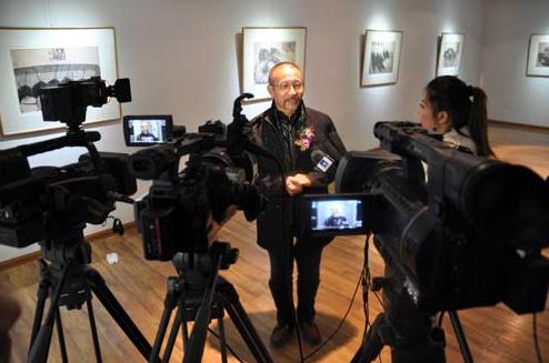 中国花鸟画写真展河北威县开幕
