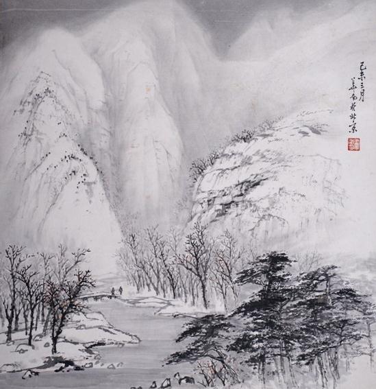王华南327幅中国画无偿献给宁波美术馆