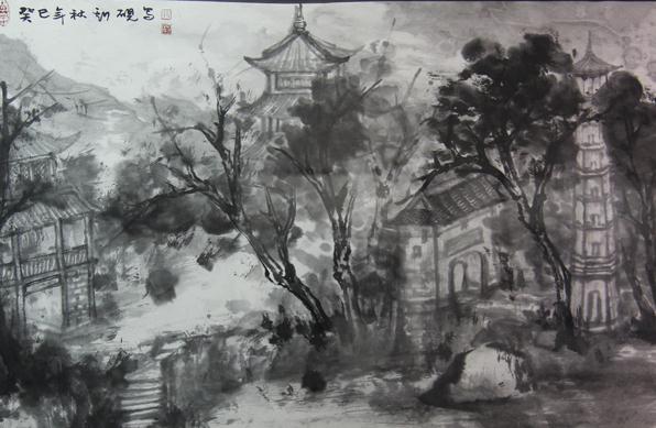 张斯砚、贾宝明作品展在浙江绍兴隆重开幕