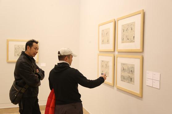 中国美术馆藏张乐平捐赠《三毛流浪记》选展开幕