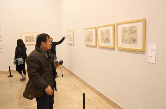 中国美术馆藏张乐平捐赠《三毛流浪记》选展开幕