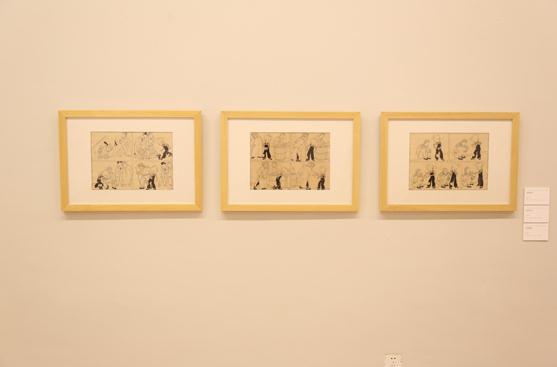 中国美术馆藏张乐平捐赠《三毛流浪记》选展开幕