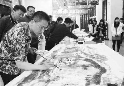 海峡两岸书画交流活动在南靖土楼景区举行