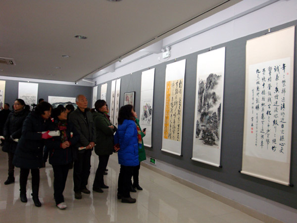 黄山市新安书画社成立三十周年书画展隆重开幕