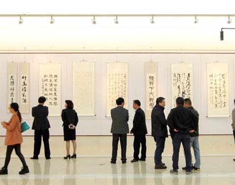 2013年两岸青年书画家作品展亮相福建