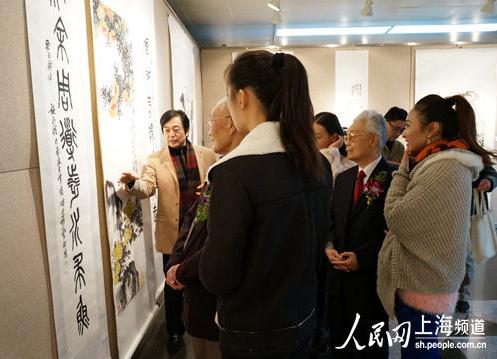亚洲名家经典书画展上海图书馆开展