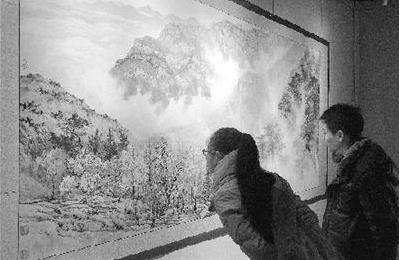 “周阳高书画展”在河南博物院开幕