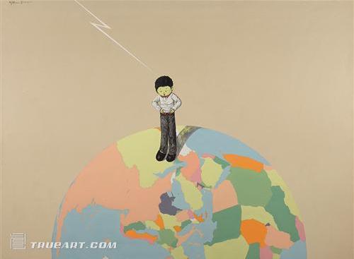 中国当代青年艺术家作品馆藏展举行新闻发布会