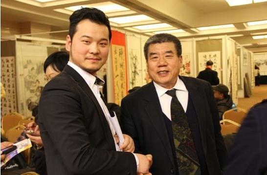 首届西柏坡杯国际华人书画大展赛在京开幕