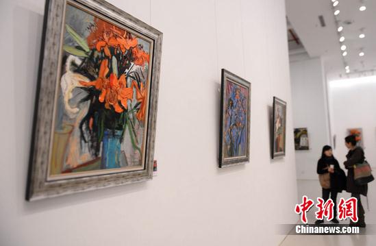 逆向•涂画 杨继锋油画作品展在京开幕