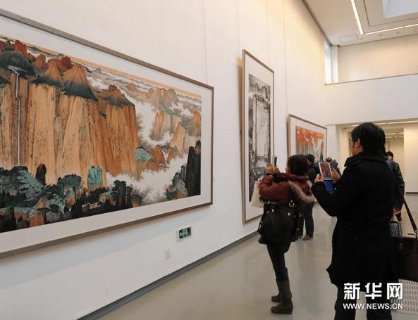 江苏省中国画作品展盛大开幕