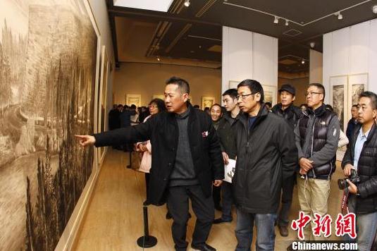 “崔见·中国画作品展”亮相中国美术馆