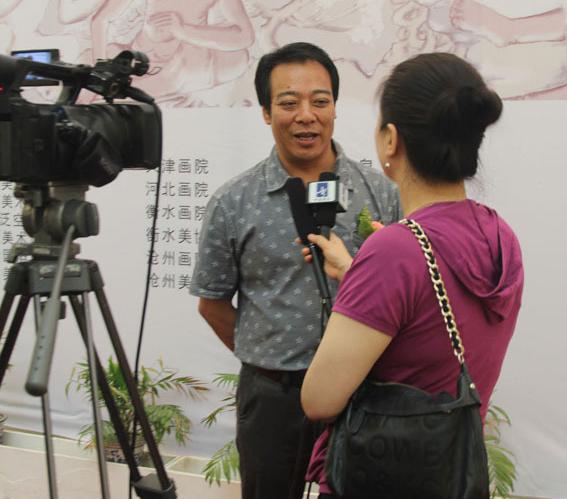 李晓柱绘画作品展亮相中国国家画院美术馆