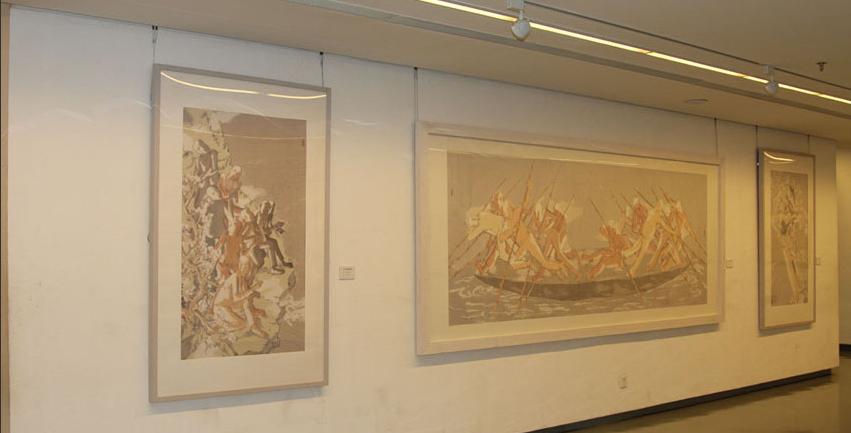 李晓柱绘画作品展亮相中国国家画院美术馆