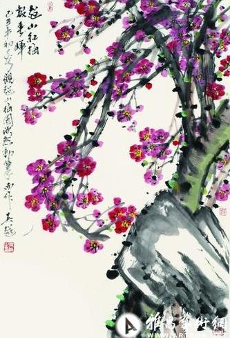 吴昌硕后裔吴超、吴越精品书画展上海启幕