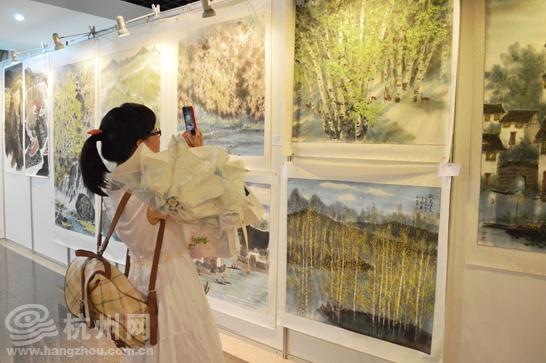 第三届印象·西湖当代书画艺术作品展亮相杭州
