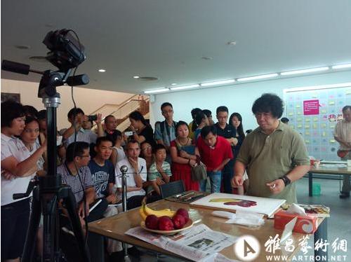 学院精神·湖北美术学院水彩画系教师作品展东莞开幕