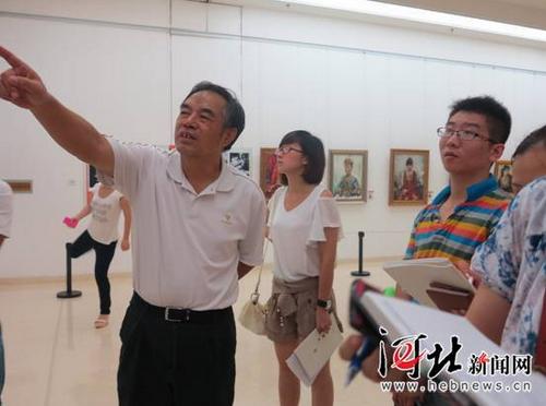 全国写生美术作品展巡展20日河北石家庄启幕