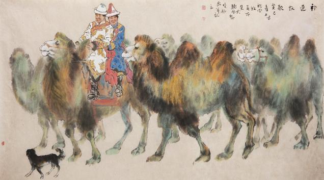 和美西域·王晓银国画展9月亮相北京