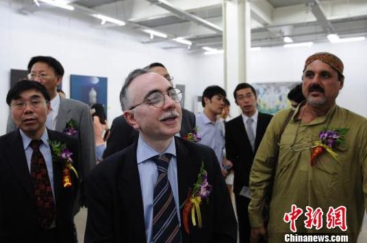 巴基斯坦艺术家访华采风作品展北京798开幕