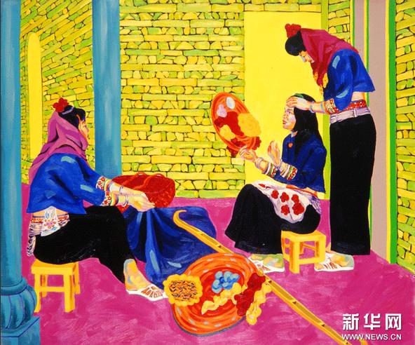“台湾文化风情”吴和珍油画展22日将亮相北京