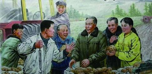 朝鲜画家肩负为国创汇 售画所得全部归国家所有