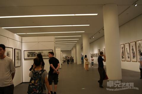 当代中国画青年精英提名展天津美术馆开幕